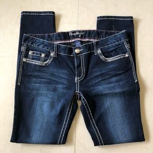 Amethyst dark Slim jeans sz 13
